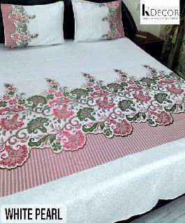 Bed Sheets For Double Bed, Reversible Bed Cover